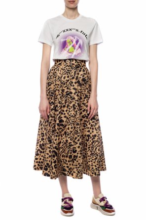 Leopard-printed skirt, zdjęcie 2 Leopard-printed skirt od Zimmermann